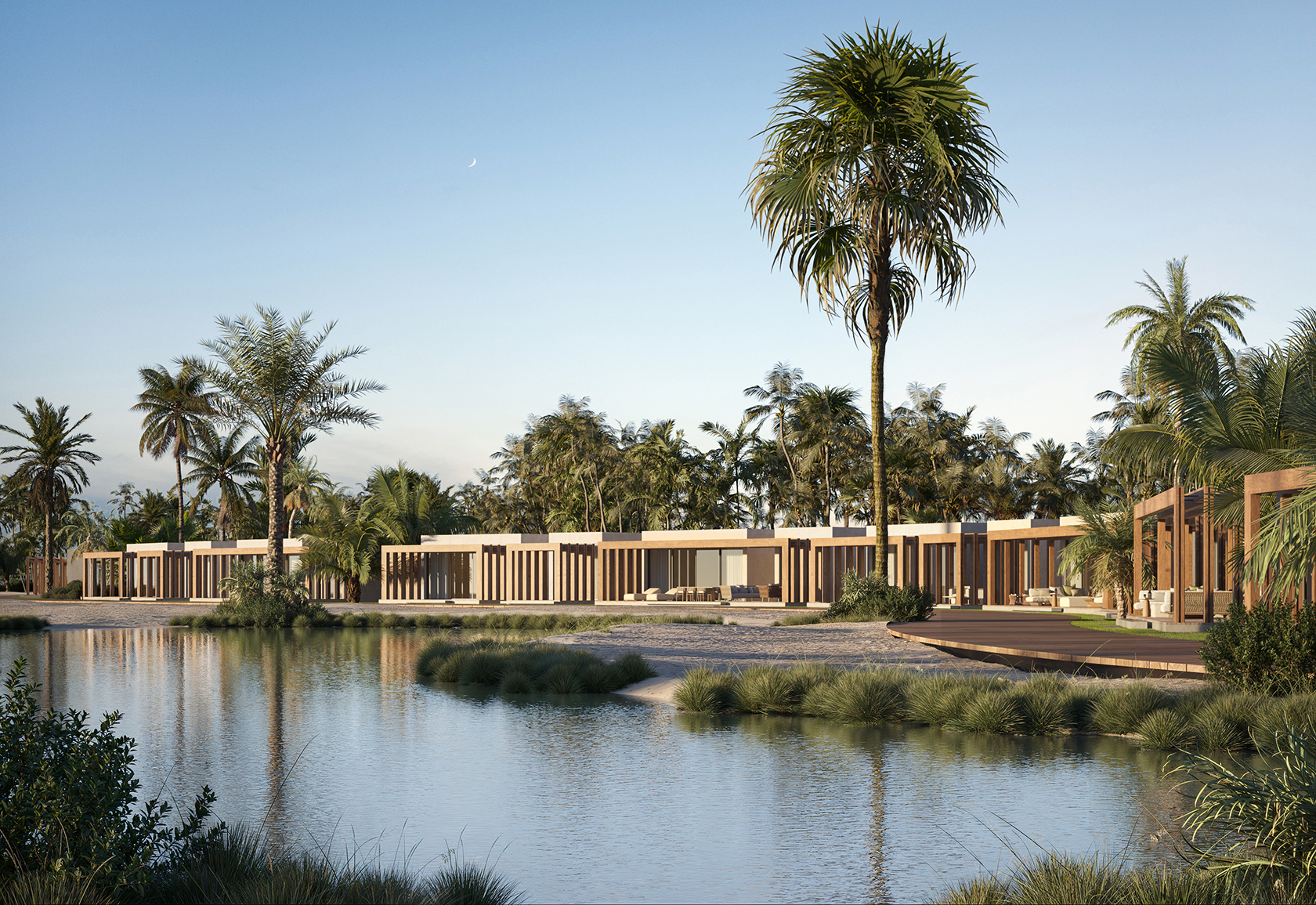 Residences with privileged orientation towards the Mediterranean Sea.